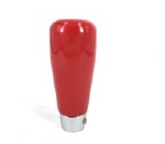 Biertapknop De Luxe rood schroefdraad M10, 3/8 en 1/4W.W