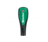 Tapknop Heineken kunststof zwart schroefdraad M10, 3/8,1/4W.