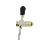 Sun biertapkraan messing uitloop 8 mm met Flare aansluiting