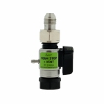 Fobstop met aansluiting 3/8 flare uitgang en 5/8 binnen