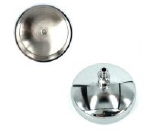 Lenshouder 69 mm met aansluiting achterzijde zwart