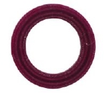 Ring nylon 18 x11,7x3,5 mm rood voor CO2-meter of hoge druk