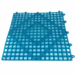 Antislip vloermat 305 x 305 mm blauw