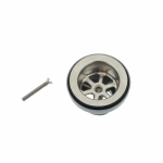 Afvoerplug 50 mm plastic voor in spoelbak