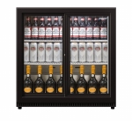 Husky C2SLIDE-865-BK-N  Back Bar koelkast met 2 schuifdeuren