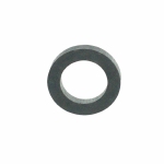 Rubber afsluitring zwart voor tule 5/8 eind 11 x 17-4