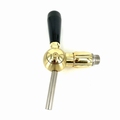 Pearl compensator biertap kraan gold plated uitloop 8 mm