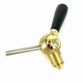 Pearl biertapkraan Gold Plated 10 mm uitloop